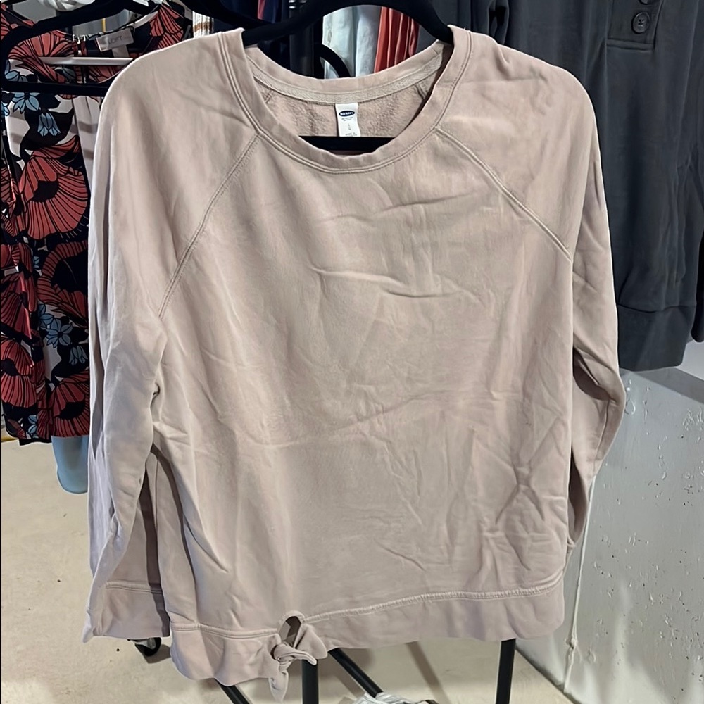 Old Navy Mauve Boxy Sweatshirt